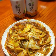 酸辣白菜烩鲜粉