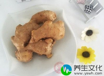 生姜经常被当做调味品食用