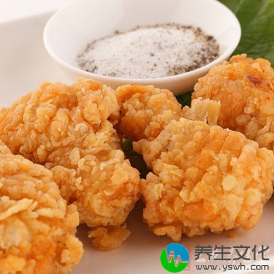 少吃油炸类的食物