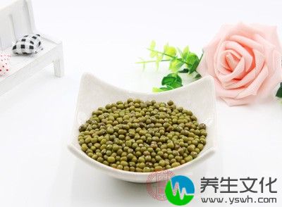 绿豆是最常用的清热、解毒食品