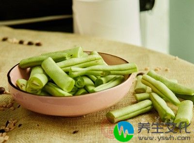 豆角提供了易于消化吸收的优质蛋白质