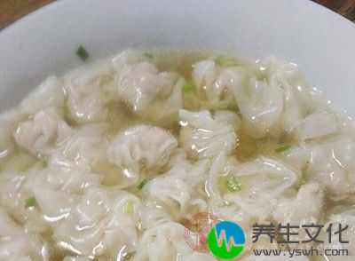 含馅的食物不可过于油腻