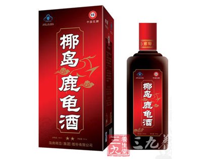 椰岛鹿龟酒的功效 养生又保健