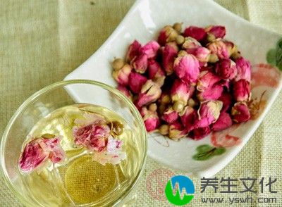 玫瑰茶具有疏肝理气、宁心安神的功效