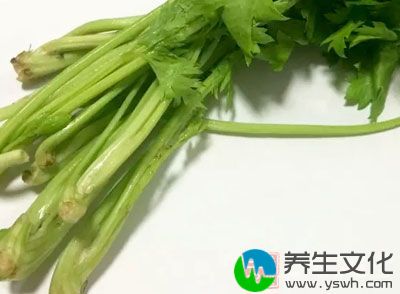 芹菜还具备减低胆固纯和血压的作用