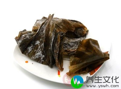 海带、海白菜以及海藻类的食物都是养生价值较高的食物