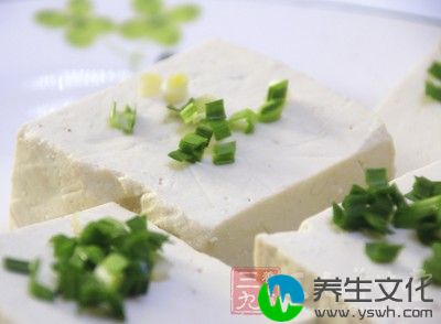 豆腐味甘性凉