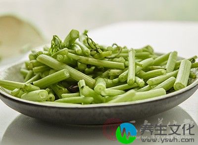 茼蒿气浊、上火，一次忌食过量