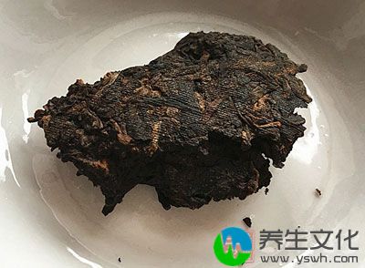 经过独特发酵方式制成的普洱茶中含有一种化学物质