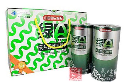 绿A天然螺旋藻精片 增强抵抗力