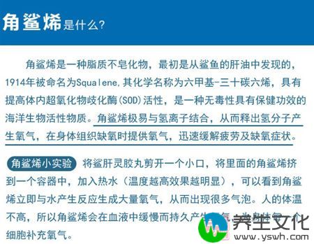 角鲨烯是一种脂质不皂化物，最初是从鲨鱼的肝油中发现的