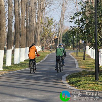 骑车应适量，要避免长时间或者不间断骑行