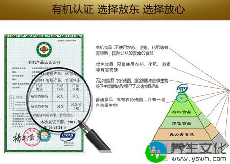 有机食品不使用农药、激素、化肥等有害物质