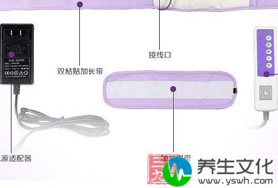 电源适配器魔术固定帖手控器接线口网状散热孔