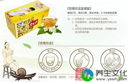 碧生源减肥茶用法入用量