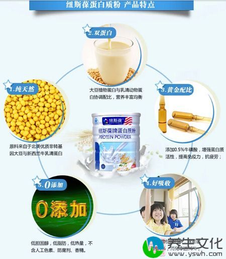 纽斯葆蛋白粉产品特点