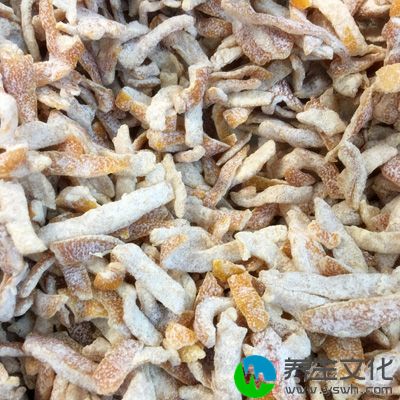 陈皮10g，青鸭1只，调味品适量