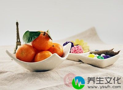 橘子富含维生素，其中VB、VC的含量都非常高