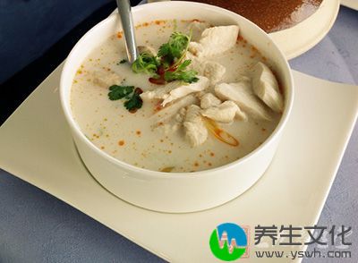 椰子鸡肉汤