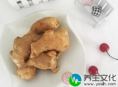 生姜水能治疗咽喉肿痛