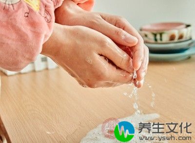 做到勤洗手