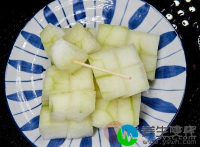 冬瓜性微寒，味甘