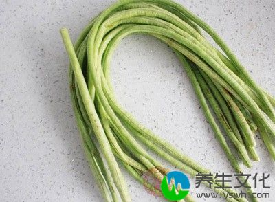 五香豆干3大片、豆角一把