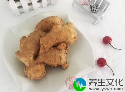 生姜辛辣多丝，可增加血液循环