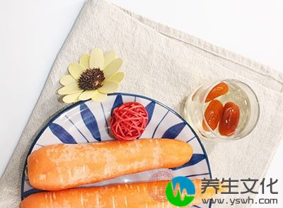 胡萝卜消食导滞，补中行气