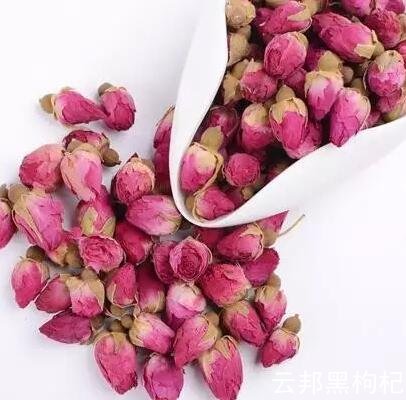 黑枸杞玫瑰花茶