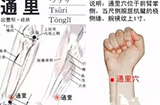 按摩通里穴的作用与功效