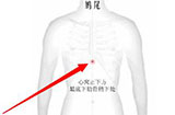 鸠尾穴：消除疲劳、治疗晕车晕船